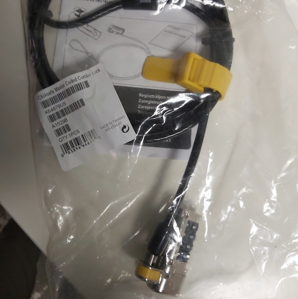 🆕️Clicksafe Master Coded Combination Lock